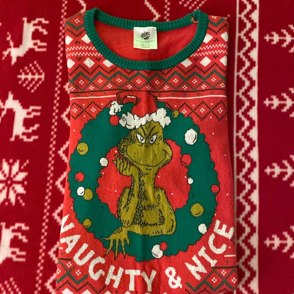 Grinch Christmas Sweater